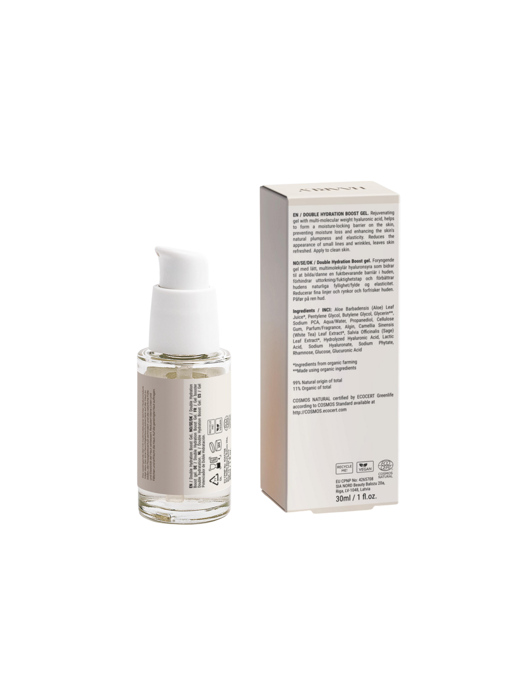 Doppeltes Hydratations-Boost-Gel + HA