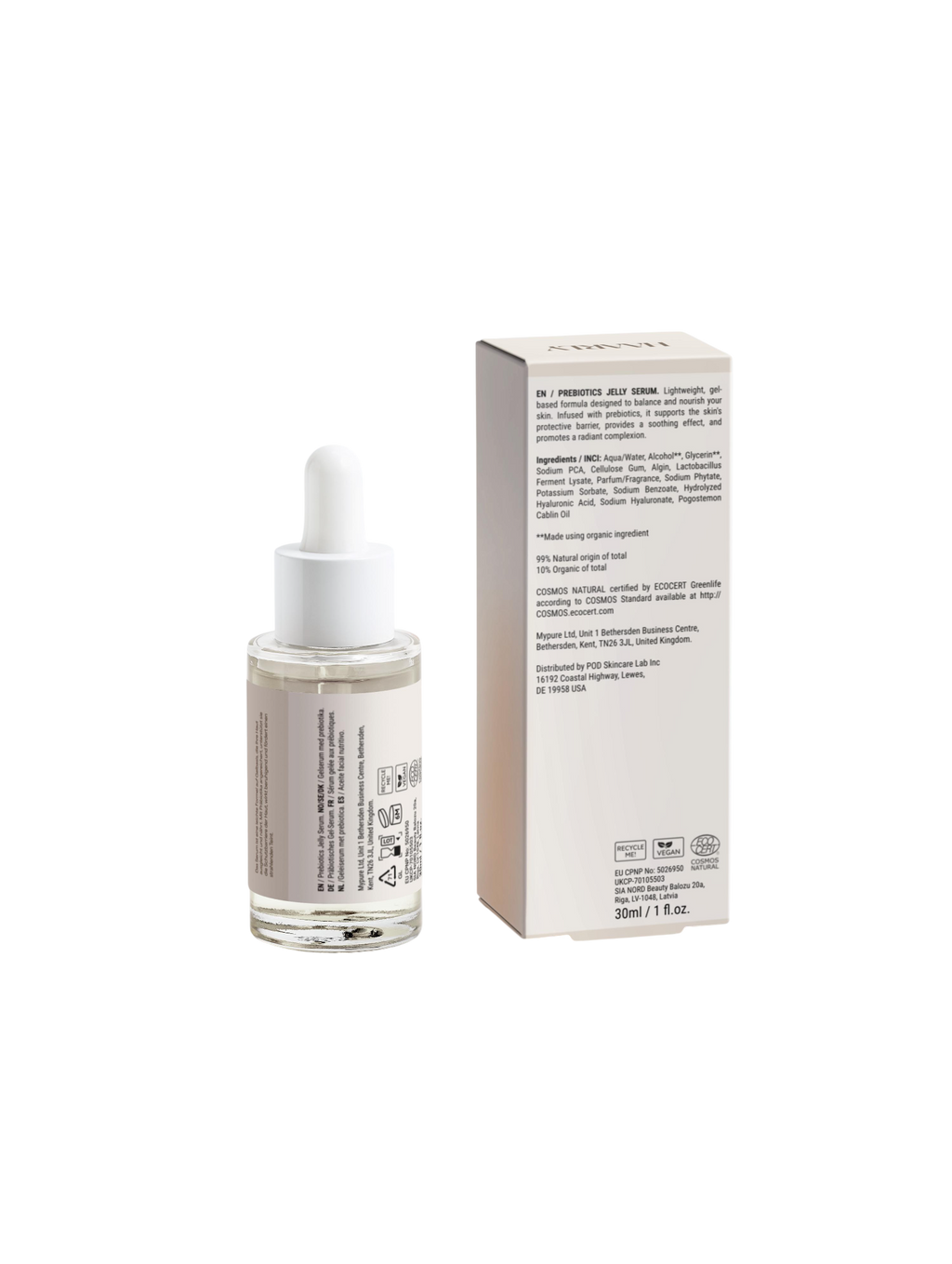 Bioaktives Präbiotisches Gel-Serum